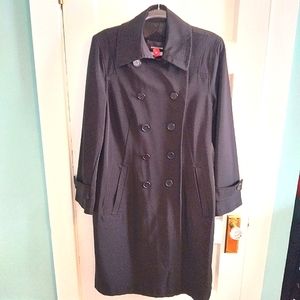 Vintage Jones New York double breasted raincoat- size 10